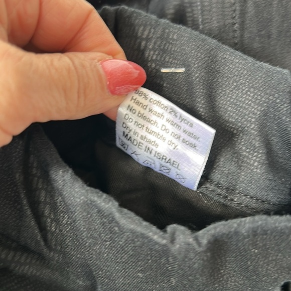 Bevy Flog Black Snakeprint Button Fly Pants - Picture 9 of 9